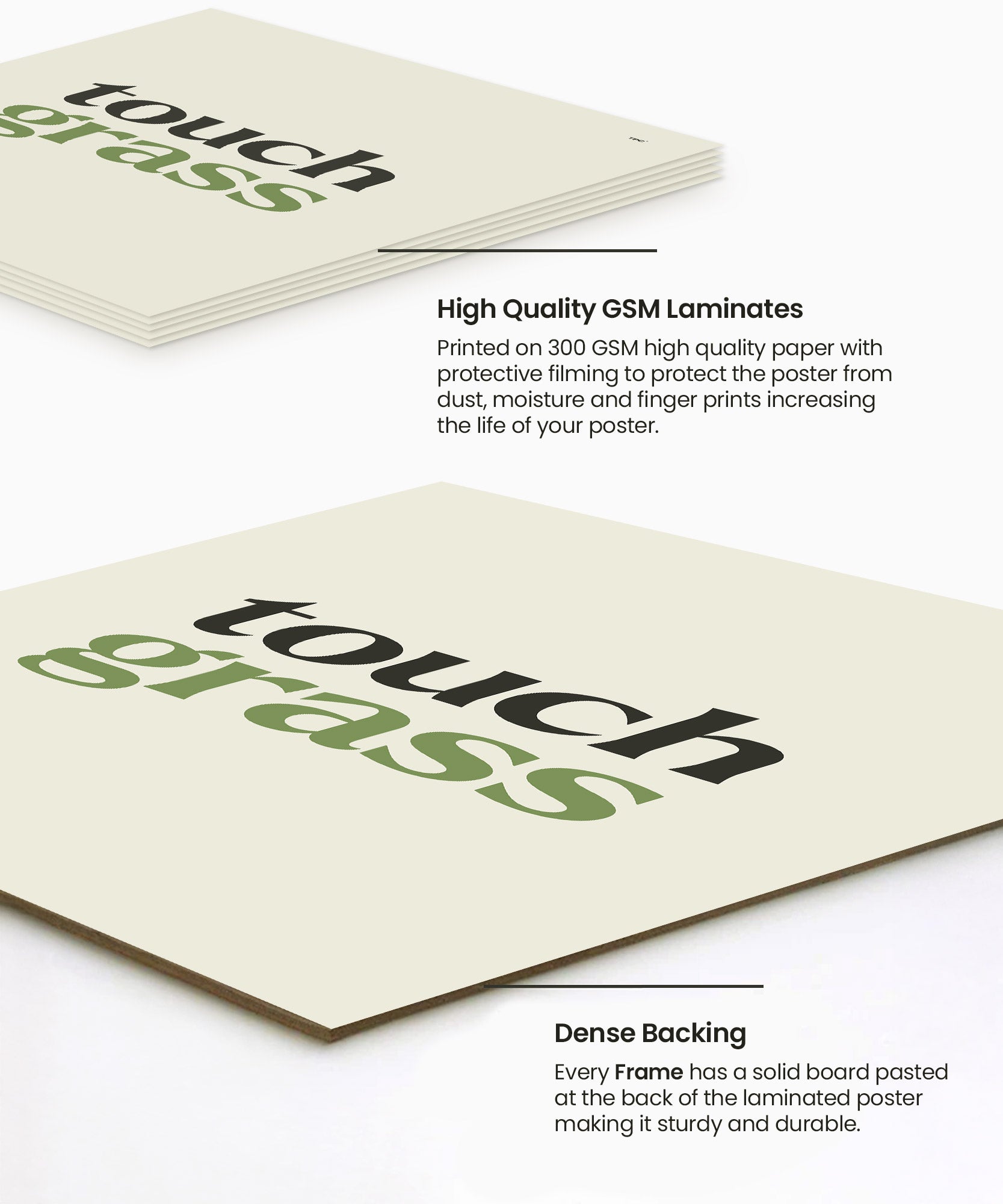 Touch Grass Poster
